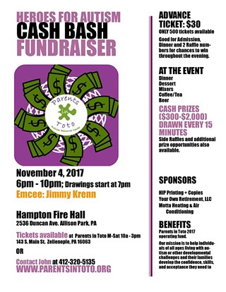 Heroes For Autism Cash Bash Fundraiser