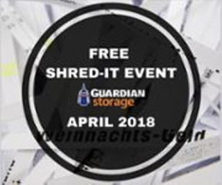 Guardian Storage's Free Annual Shred-It Event