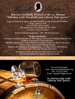 2nd Annual Whiskey at Woodville with Liberty Pole Spirits