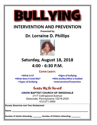 Bullying Intervention and Prevention