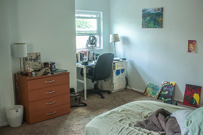 A peek inside the living spaces of area college students
