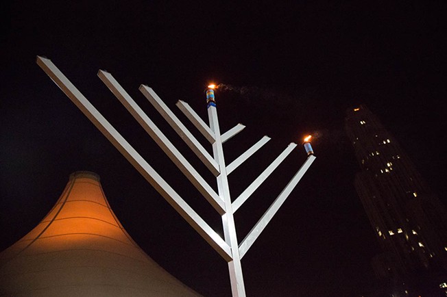 Pittsburgh celebrates Hanukkah