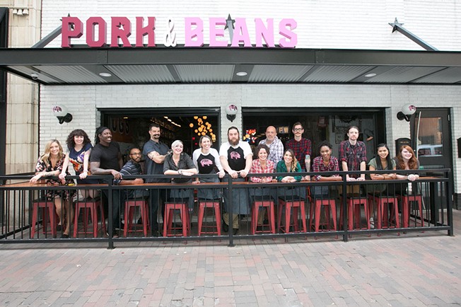 Pork & Beans Opens