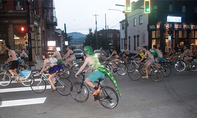 Photos: Underwear Bike Ride kicks off for another summer season