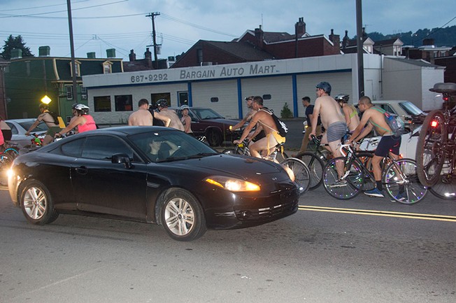 Pittsburgh Underwear Bike Ride, Pittsburgh