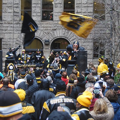 Steelers Rally Downtown