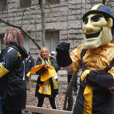 Steelers Rally Downtown