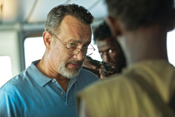 Under the gun: Tom Hanks as Capt. Phillips