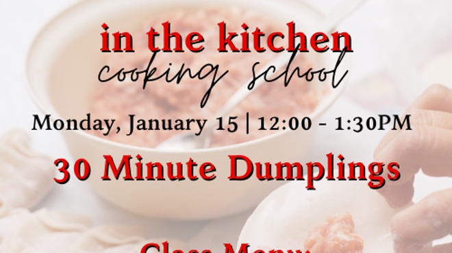 30-Minute Dumplings Lunch Cooking Class