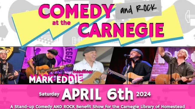 3rd Annual 'Comedy at the Carnegie' Benefit ft. headliner Mark Eddie with host Aaron Kleiber