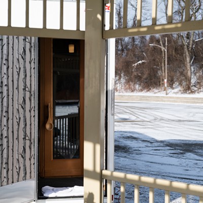 An inside look at John Barbour's Warm Timber mobile sauna