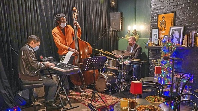 Antonio Croes Jazz Trio at Brickshop in the TRYP Hotel in Lawrenceville