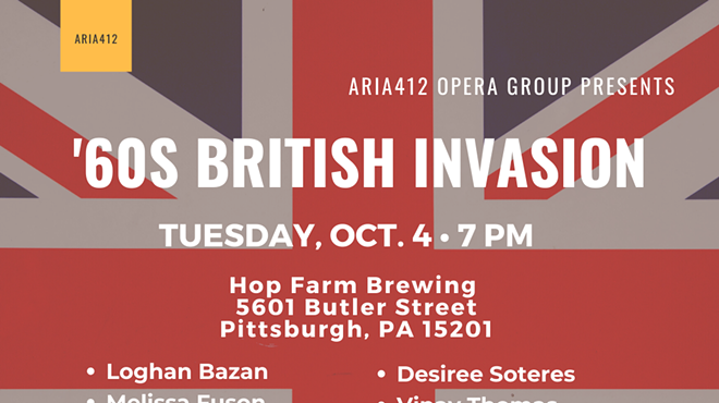 Aria412 Opera Group Presents '60s British Invasion Concert
