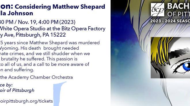 Bach Choir of Pittsburgh presents Considering Matthew Shepard
