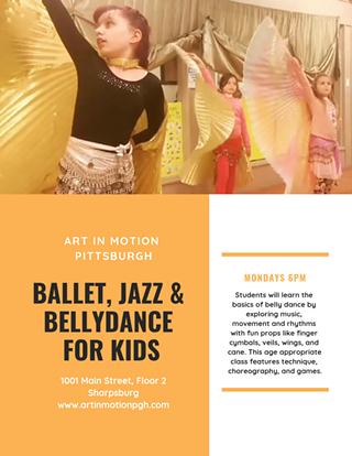 Ballet, Jazz & Belly Dance for Kids