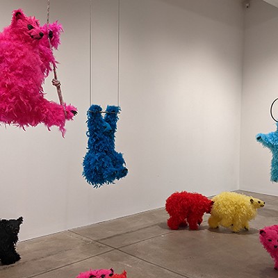 New "cute as hell" exhibit brings bears, beds, and shoes to The Warhol