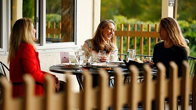 Best Place For a Girls Night Out, Best Outdoor Dining, and Best Wine List: Narcisi Winery