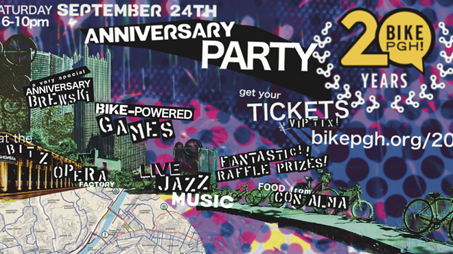 🎉 BikePGH's 20th Anniversary Party
