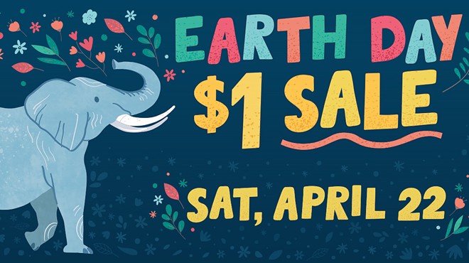 Buffalo Exchange Earth Day Dollar Sale