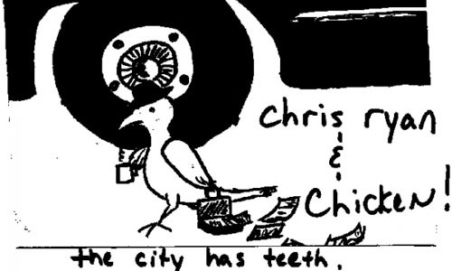Chris Ryan & Chicken! releases lo-fi CD The City Has Teeth