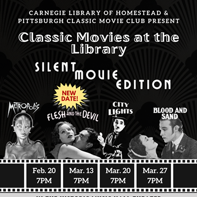 Classic Movies in the Library: Silent Movie Series "Flesh and the Devil"