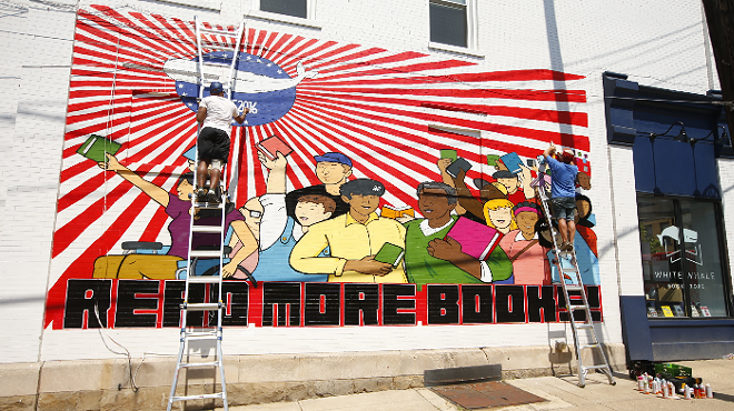 Squabble over new White Whale mural has some accusing original design of being "too communist"