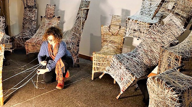 Dafna Rehavia addresses trauma with Binds & Bonds art installation at BOOM Concepts