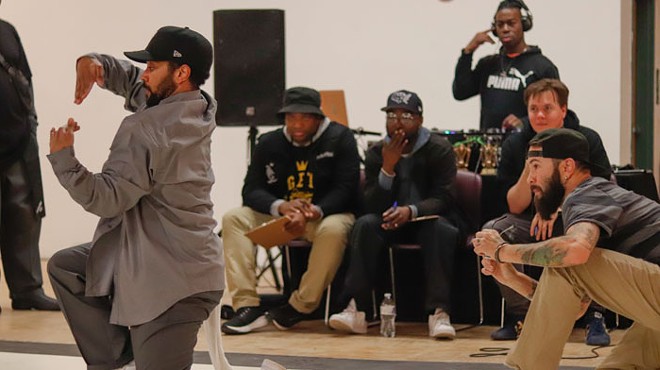 Dance cypher at Cultural Trust Hip Hop Summit