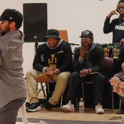 Dance cypher at Cultural Trust Hip Hop Summit