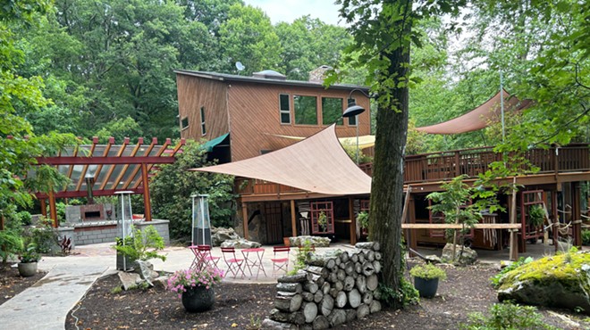 Dining and a rustic retreat at TreeTops in Acme, Pa.