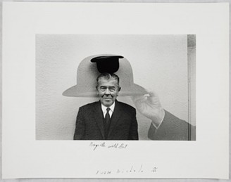 Last week for Duane Michals show at the Carnegie