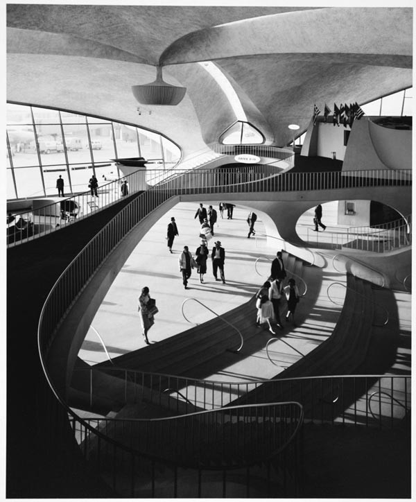 Ezra Stoller's "TWA Terminal Interior, 1962"