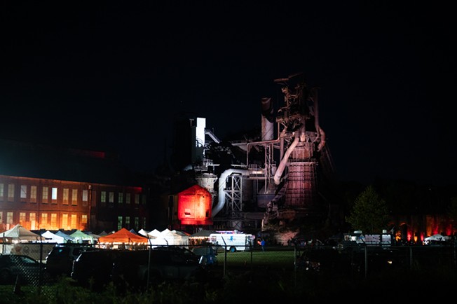 Festival of Combustion at Carrie Blast Furnaces