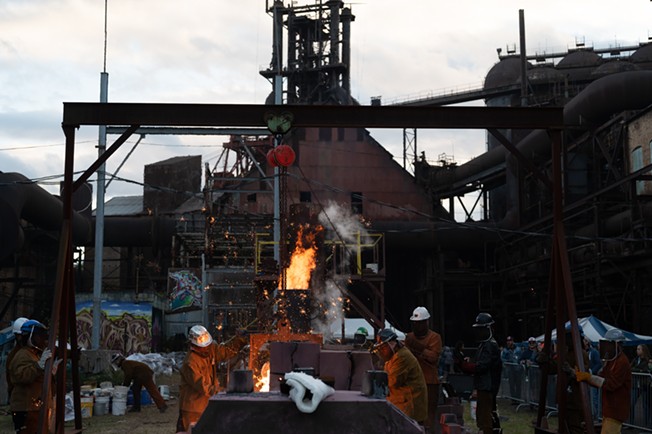 Festival of Combustion at Carrie Blast Furnaces