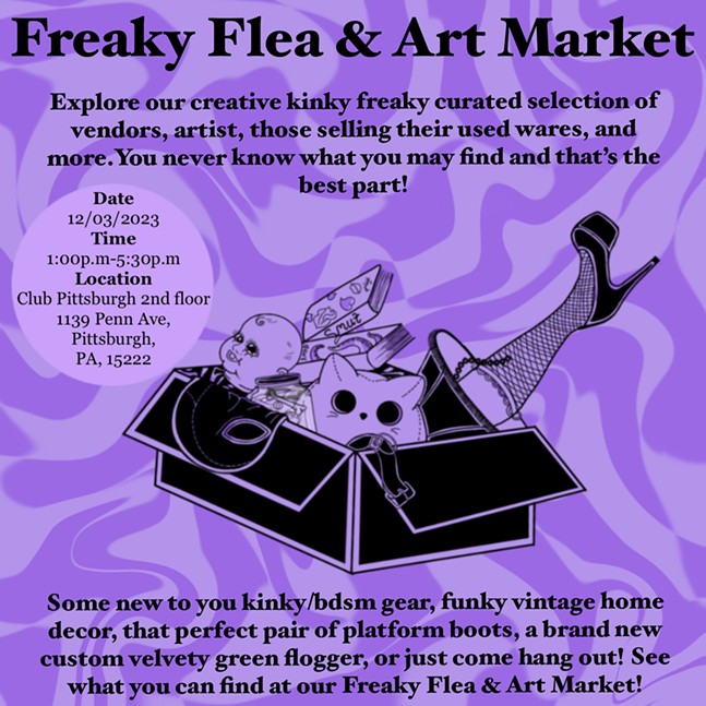 art market flyer