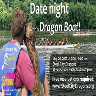 Free Date Night with a Dragon Boat on May 20 at the Steel City Dragons