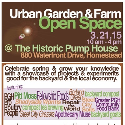 Grassroots Urban Garden and Farm Open Space Showcase Tomorrow