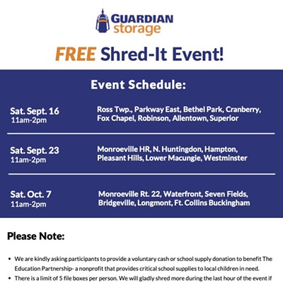 Guardian Storage FREE Shred-It Event
