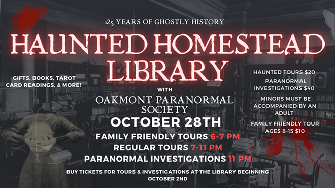 Haunted Homestead Library Tours