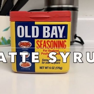 How to make Old Bay latte syrup and taste the sea