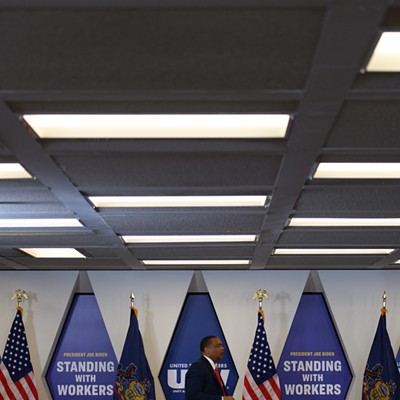 Joe Biden Speaks at the United Steelworkers Headquarters