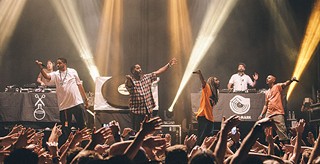 Jurassic 5, dialated peoples, beat junkies, play stage ae north shore