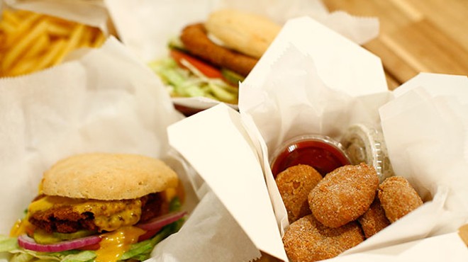Looking for delicious vegan fast food? Fugget up at crumb.