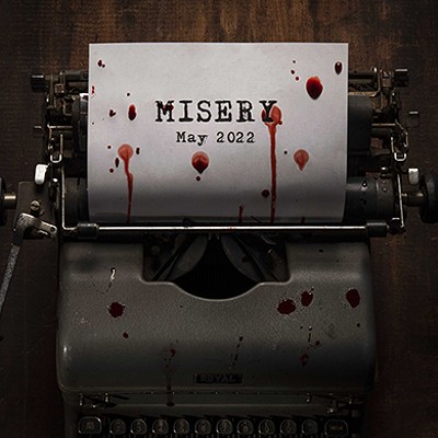 Misery loves company at barebones productions' first in-person show in two years