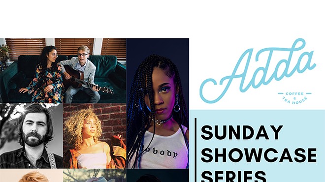 Adda Coffee & Tea House’s Weekly Sunday Showcase Series mixes music and charity