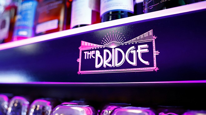 Logo for The Bridge Music Bar