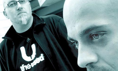 German electro-industrial duo Haujobb plays Pegasus Lounge