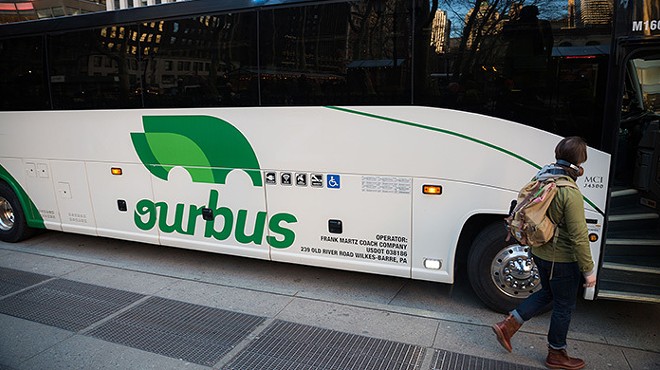 OurBus promises new, low-cost transport from western Pennsylvania to New York City