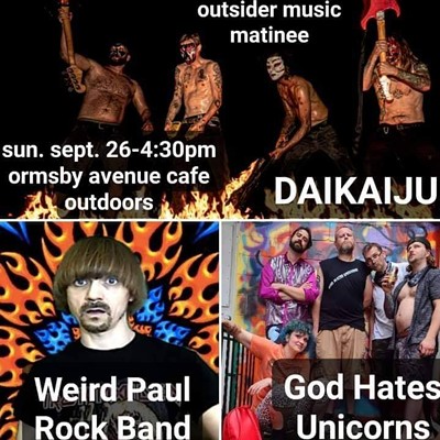 Outsider Music Matinee with DAIKAIJU / Weird Paul Rock Band / God Hates Unicorns