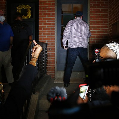 PHOTOS: Pittsburgh Police use tear gas, projectiles against protest that began at Peduto's house